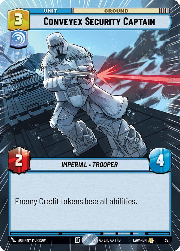 Conveyex Security Captain (Hyperspace) - Star Wars Unlimited