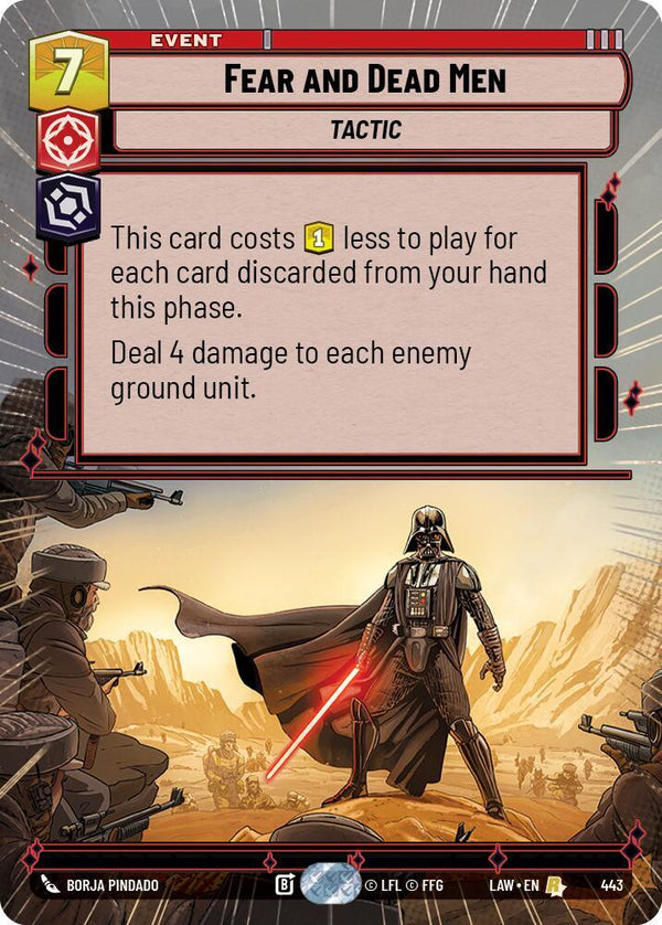 Fear and Dead Men (Hyperspace) - Star Wars Unlimited