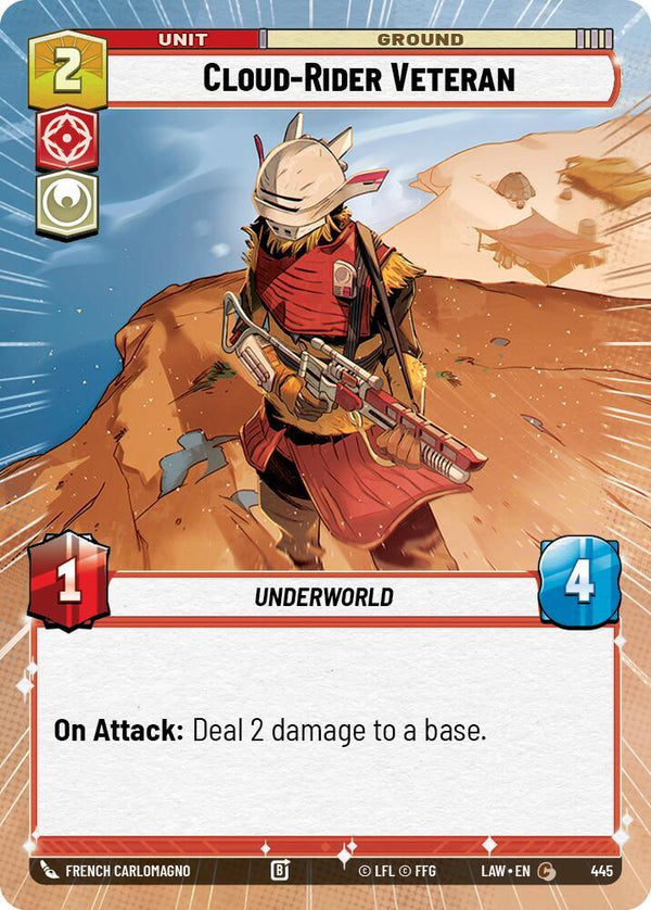 Cloud-Rider Veteran (Hyperspace) - Star Wars Unlimited