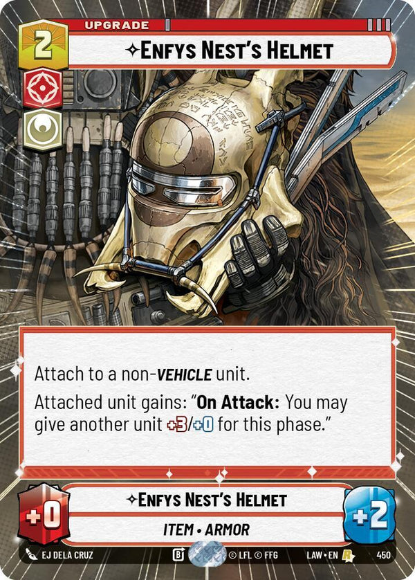 Enfys Nest's Helmet (Hyperspace) - Star Wars Unlimited