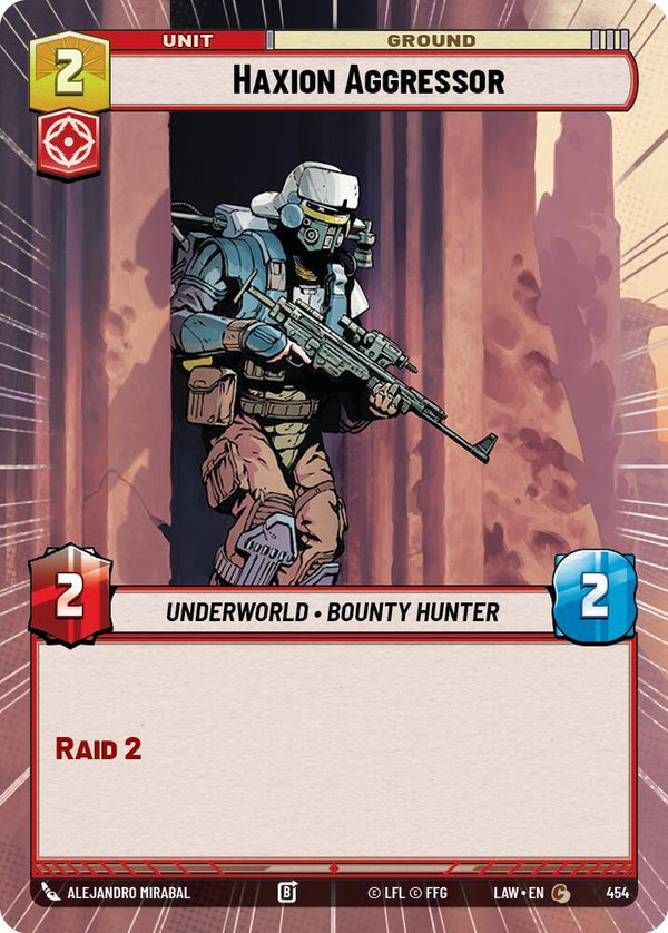 Haxion Aggressor (Hyperspace) - Star Wars Unlimited