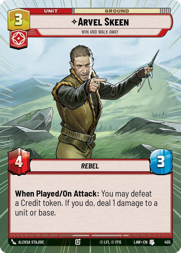 Arvel Skeen - Win and Walk Away (Hyperspace) - Star Wars Unlimited
