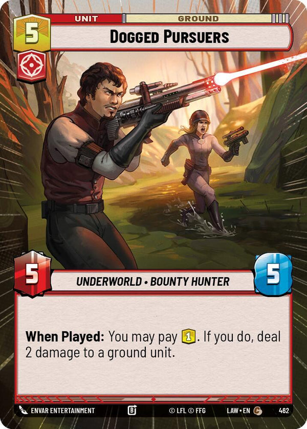 Dogged Pursuers (Hyperspace) - Star Wars Unlimited
