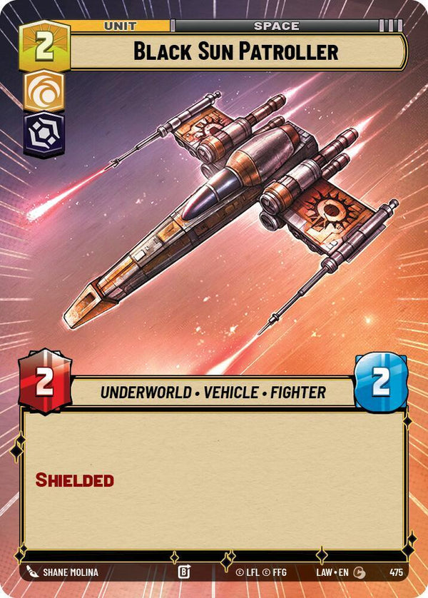 Black Sun Patroller (Hyperspace) - Star Wars Unlimited