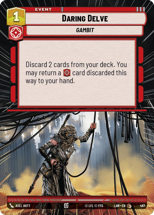 Daring Delve (Hyperspace) - Star Wars Unlimited