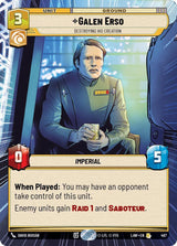 Galen Erso - Destroying His Creation (Hyperspace) - Star Wars Unlimited