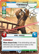 Chewbacca - Mighty Rescuer (Hyperspace Foil) - Star Wars Unlimited