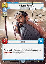 Bodhi Rook - Creating a Diversion (Hyperspace Foil) - Star Wars Unlimited