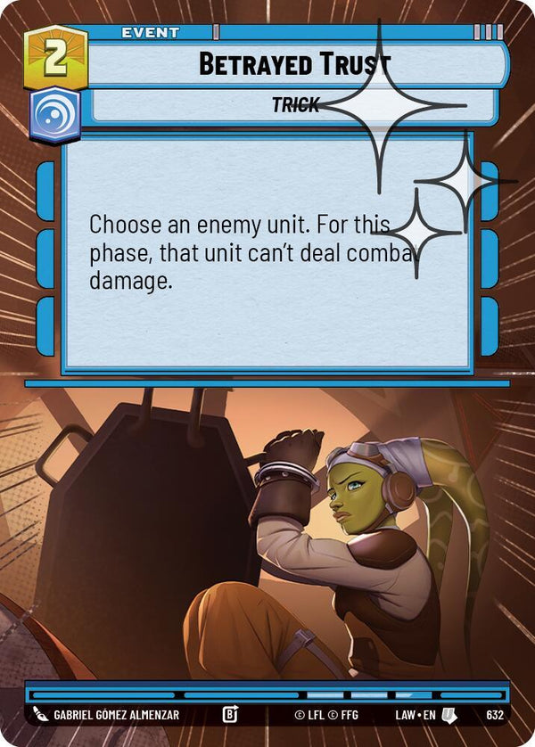 Betrayed Trust (Hyperspace Foil) - Star Wars Unlimited