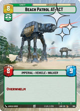 Beach Patrol AT-ACT (Hyperspace Foil) - Star Wars Unlimited