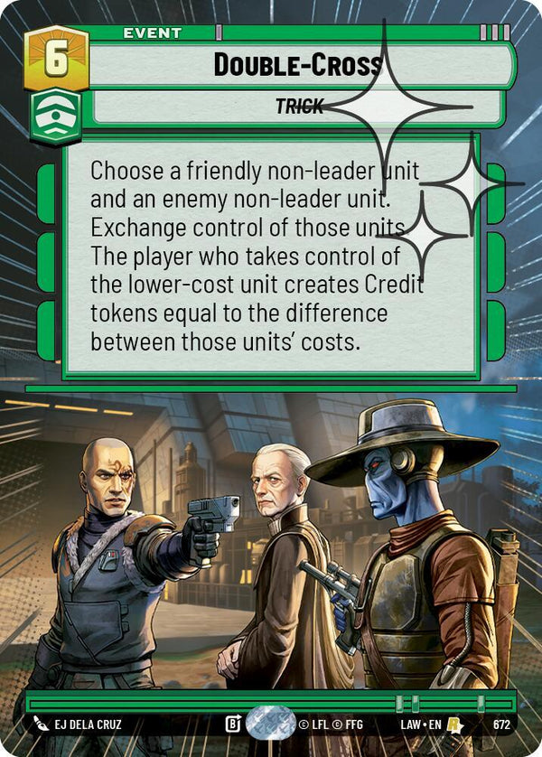 Double-Cross (Hyperspace Foil) - Star Wars Unlimited