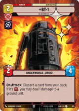 BT-1 - Blastomech (Hyperspace Foil) - Star Wars Unlimited