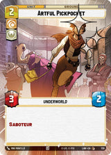 Artful Pickpocket (Hyperspace Foil) - Star Wars Unlimited