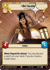 Bix Caleen - Selling Scrap (Hyperspace Foil) - Star Wars Unlimited