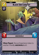 Black Sun Cabalist (Hyperspace Foil) - Star Wars Unlimited