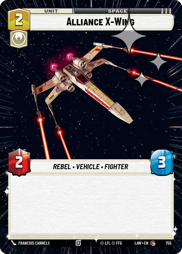 Alliance X-Wing (Hyperspace Foil) - Star Wars Unlimited