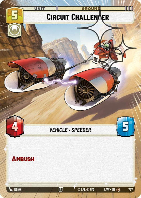 Circuit Challenger (Hyperspace Foil) - Star Wars Unlimited
