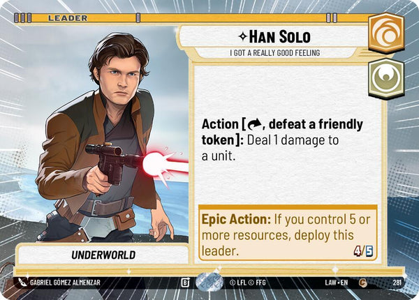 Han Solo - I Got a Really Good Feeling (Hyperspace) - Star Wars Unlimited