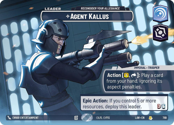 Agent Kallus - Reconsider Your Allegiance (Showcase) - Star Wars Unlimited