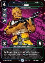 Bossk - Join Our Merry Band (Prestige) - Star Wars Unlimited
