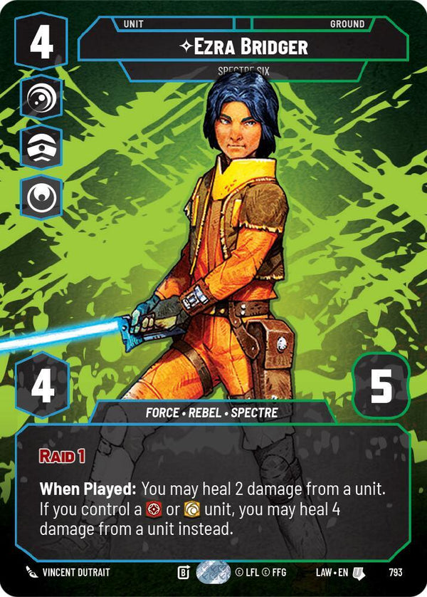 Ezra Bridger - Spectre Six (Prestige) - Star Wars Unlimited