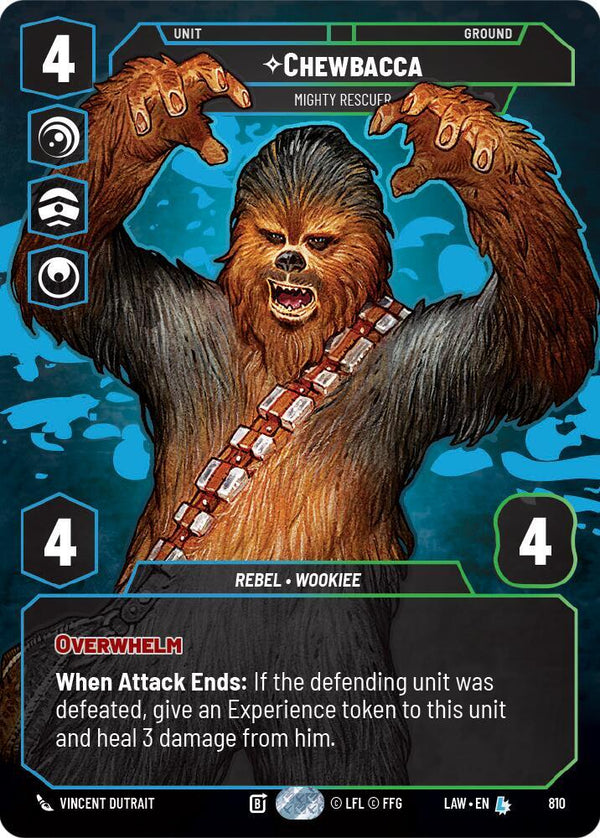 Chewbacca - Mighty Rescuer (Prestige) - Star Wars Unlimited