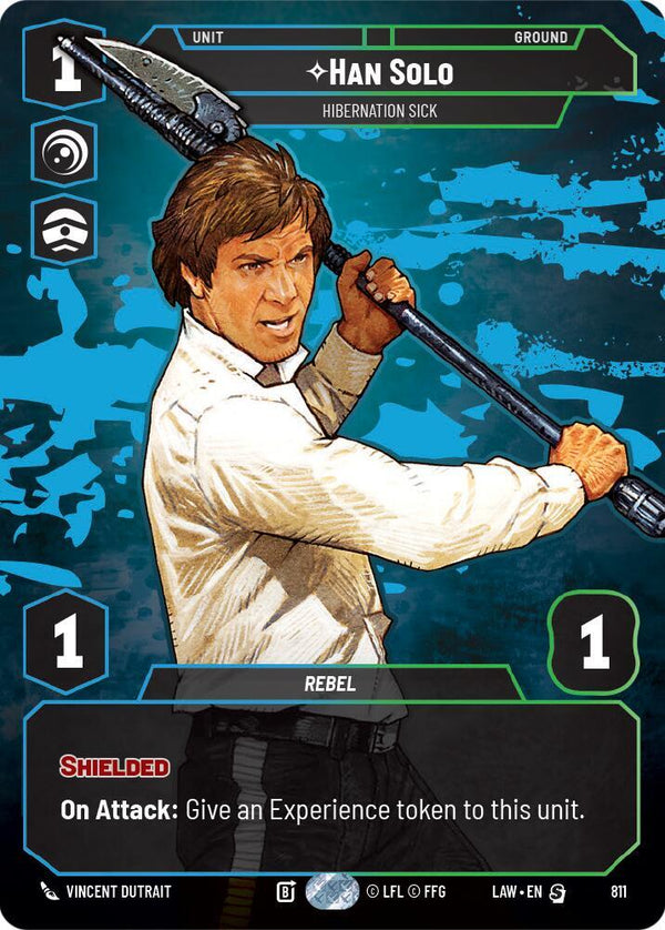 Han Solo - Hibernation Sick (Prestige) - Star Wars Unlimited