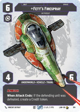 Fett's Firespray - In Pursuit (Prestige) - Star Wars Unlimited