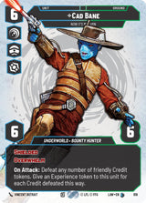 Cade Bane - Now It's My Turn (Prestige) - Star Wars Unlimited