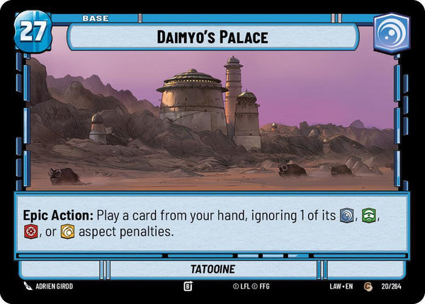 Daimyo's Palace // Shield - Star Wars Unlimited