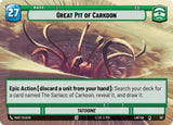 Great Pit of Carkoon (Hyperspace) - Star Wars Unlimited