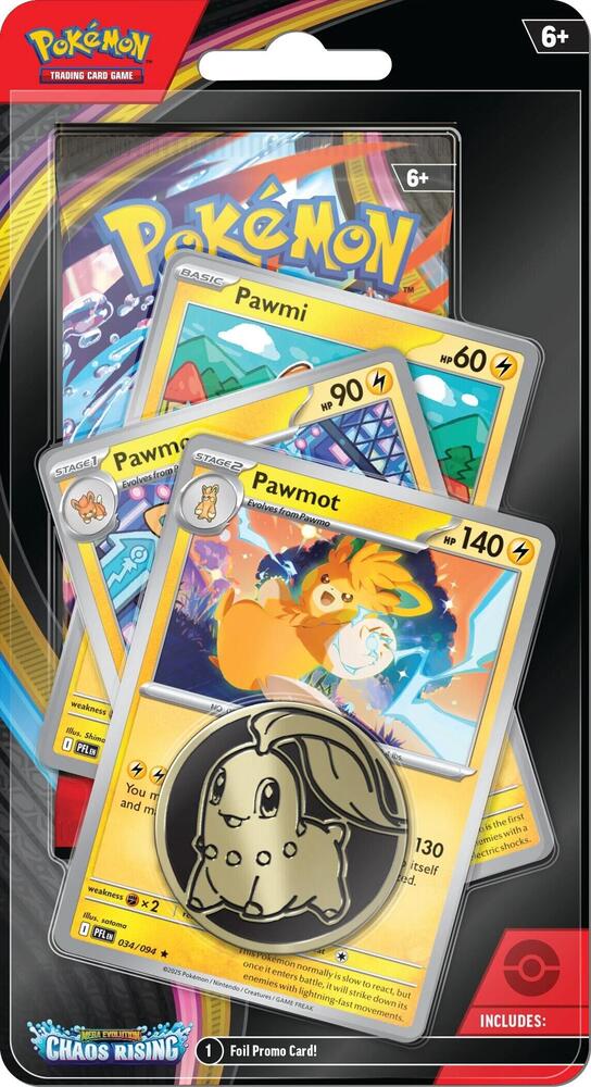 Chaos Rising Premium Checklane Blister [Pawmot Line] - Pokémon
