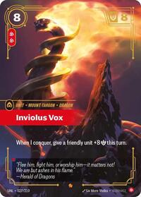Inviolus Vox