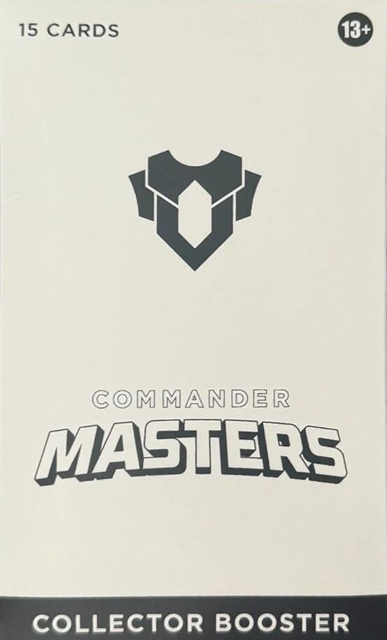 Commander Masters - Collector Booster Pack (Minimal Packaging) - Magic: The Gathering