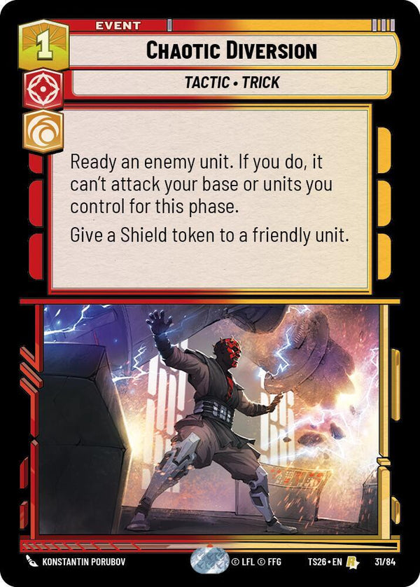 Chaotic Diversion - Star Wars Unlimited