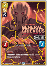 General Grievous - Scuttling to Safety (Serialized) (Gold) - Star Wars Unlimited