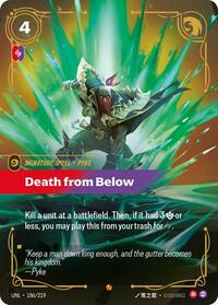 Death from Below