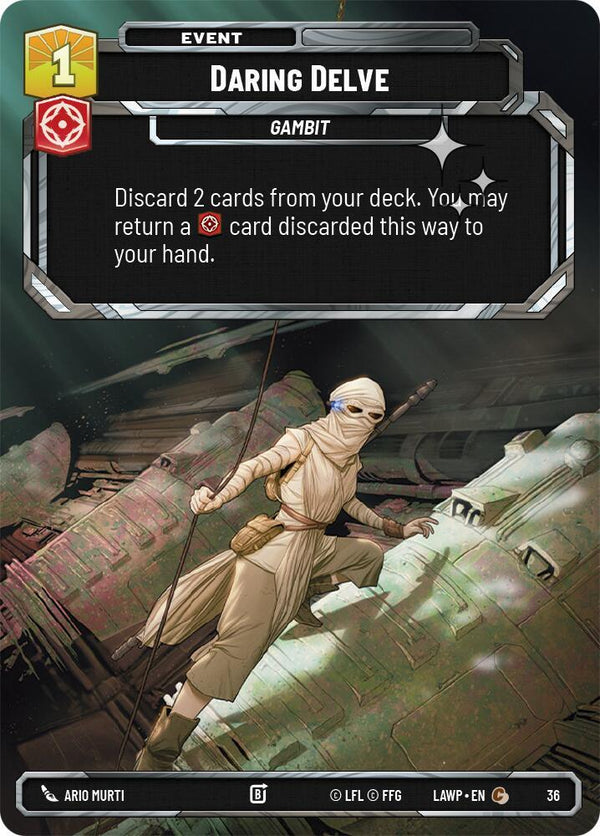 Daring Delve (Foil) - Star Wars Unlimited