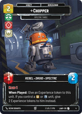 Chopper - Spectre Three - Star Wars Unlimited