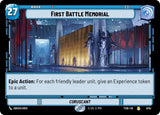First Battle Memorial - Star Wars Unlimited