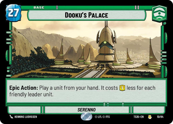 Dooku's Palace - Star Wars Unlimited
