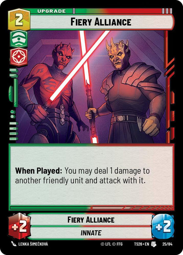 Fiery Alliance - Star Wars Unlimited
