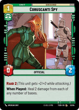 Coruscanti Spy - Star Wars Unlimited