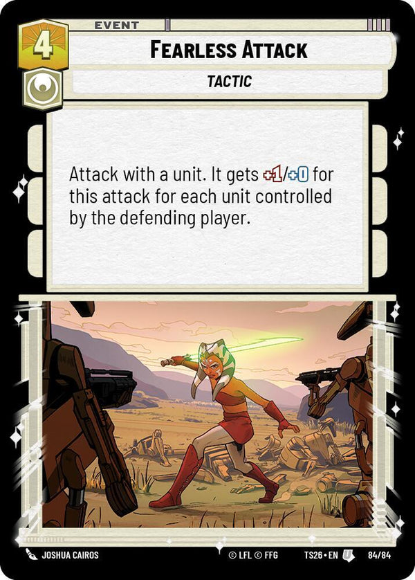 Fearless Attack - Star Wars Unlimited