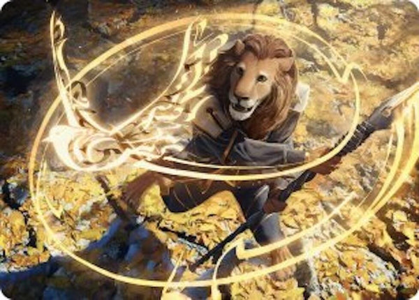 Eager Glyphmage Art Card - Magic: The Gathering