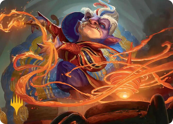 Goblin Glasswright Art Card (Gold-Stamped Planeswalker Symbol) - Magic: The Gathering