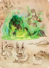 Germination Practicum Art Card - Magic: The Gathering