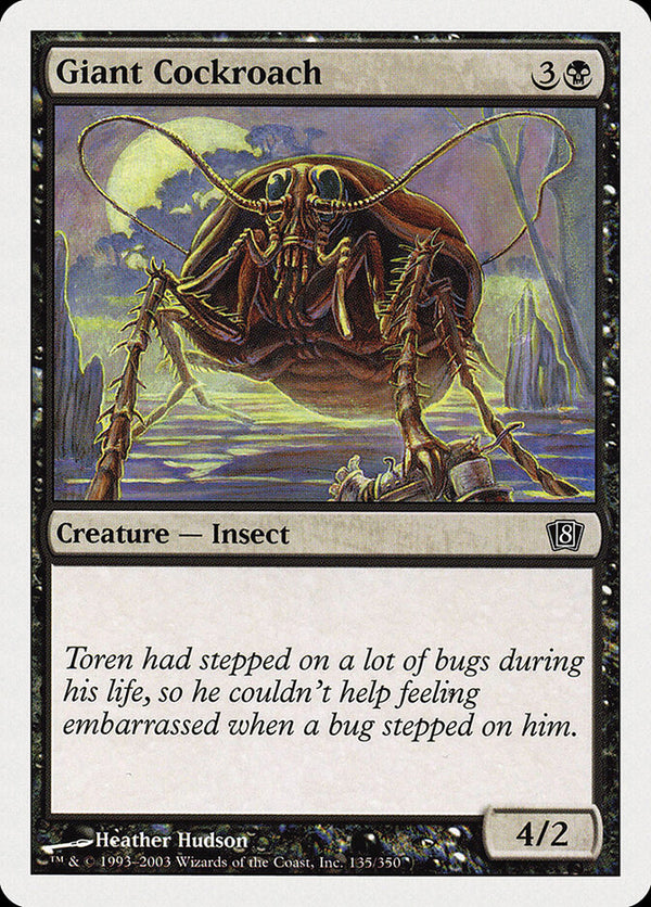Giant Cockroach - Magic: The Gathering