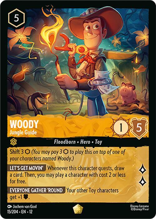 Woody - Jungle Guide - Disney Lorcana