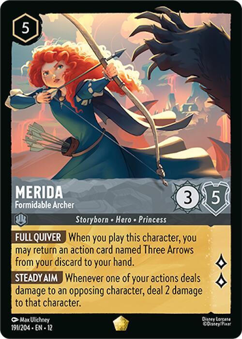 Merida - Formidable Archer - Disney Lorcana